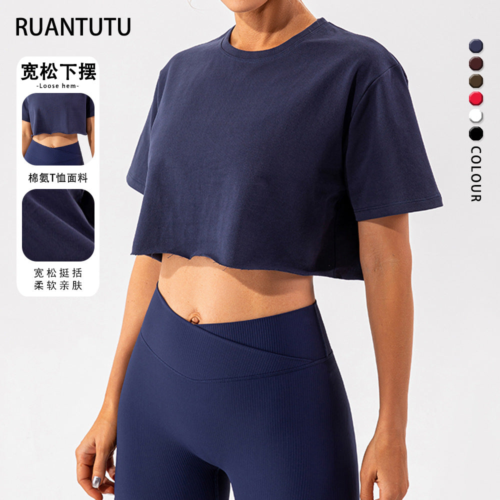 Crop top T shirt