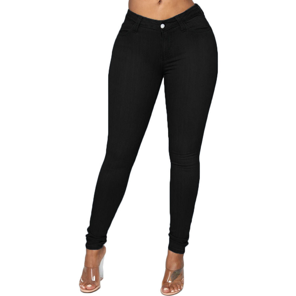 Stretch shorts, pencil pants and denim pants