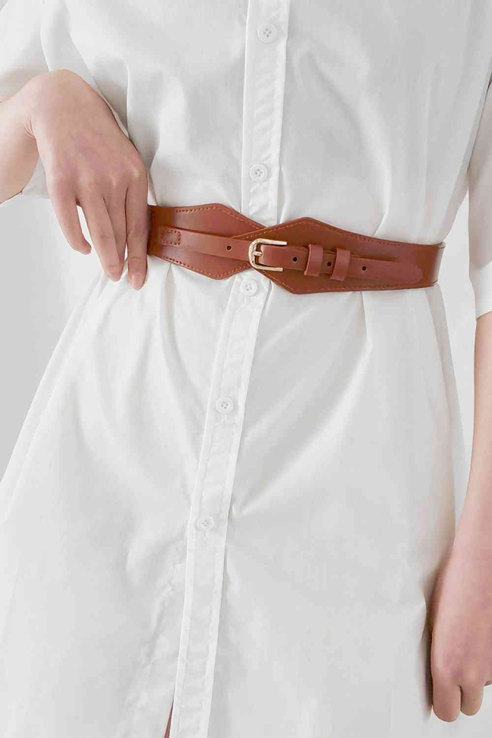 Geometric Elastic Belt – Modern Edge