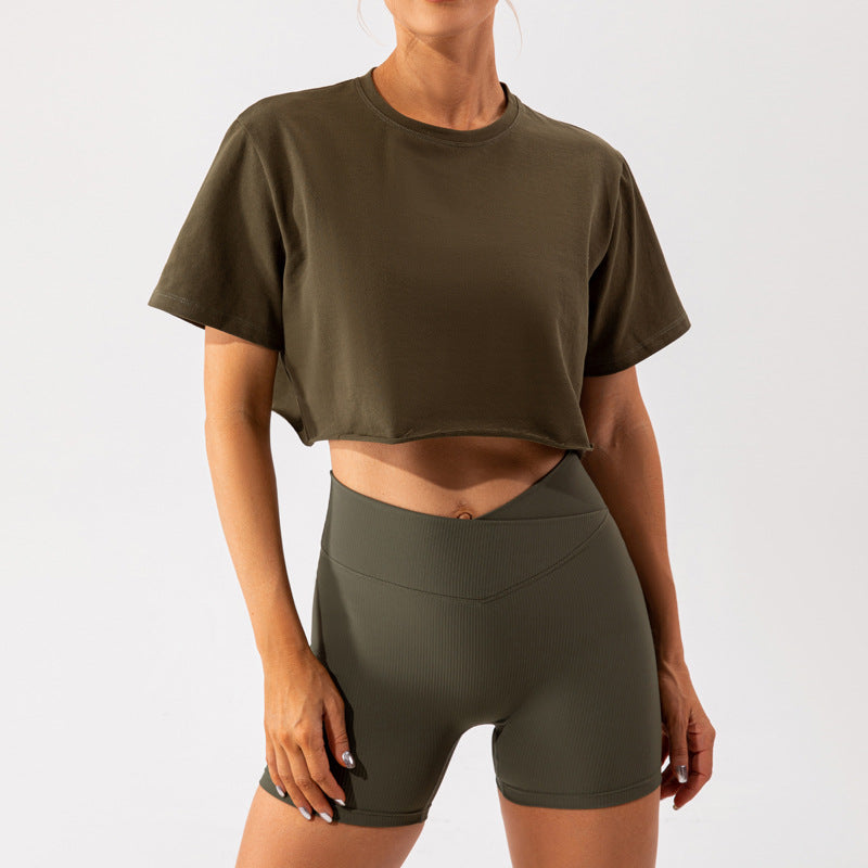 Crop top T shirt