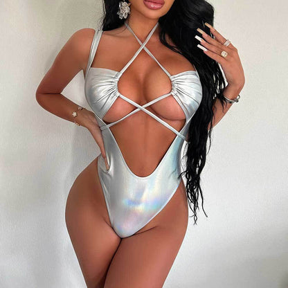 one-piece sexy cutout swimsuit