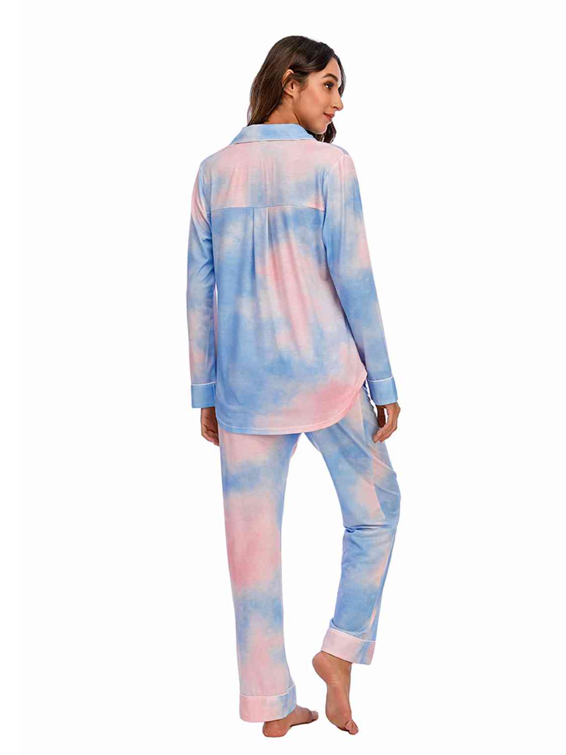 Long Sleeve Loungewear Set with Pockets