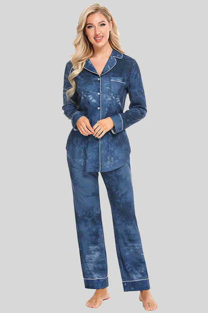 Long Sleeve Loungewear Set with Pockets